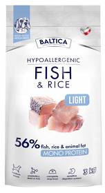 Baltica Hypoallergenic Light Adult Medium Fish&Rice Karma dla psa 3kg