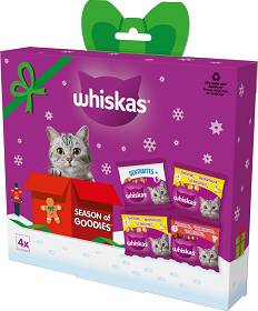  Whiskas Zestaw Świąteczny - Prezent dla kota 117g