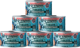 Łapsie Adult Karma z tuńczykiem i krewetkami dla kota 12x80g PAKIET