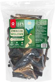 Maced Żwacze wołowe suszone dla psa op. 1kg