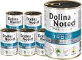 Dolina Noteci Premium Adult Karma z pstrągiem dla psa 12x400g PAKIET