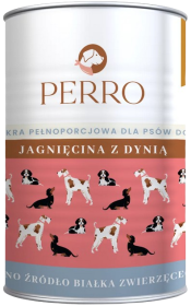 Perro Adult Karma z jagnięciną i dynią dla psa 400g