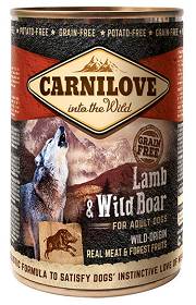 Carnilove Lamb&Wild Boar Karma z jagnięciną i dziczyzną dla psa 400g