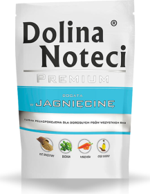 Dolina Noteci Premium Adult Karma z jagnięciną dla psa saszetka 10x500g