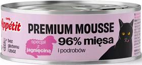 Comfy Appetit Premium Mousse Karma z jagnięciną dla kota 85g