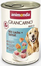 Animonda GranCarno Adult Karma z łososiem i szpinakiem dla psa 400g