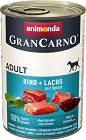 Animonda GranCarno Adult Karma z wołowiną, łososiem i szpinakiem dla psa 400g