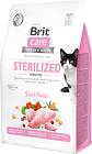 Brit Care Cat Grain-Free Sterilized Sensitive Karma dla kota 400g