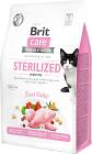 Brit Care Cat Grain-Free Sterilized Sensitive Karma dla kota 400g