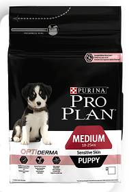 Pro Plan OPTIDERMA Puppy Medium Sensitive Skin Karma dla szczeniaka 2x12kg TANI ZESTAW WYPRZEDAŻ