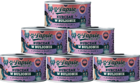 Łapsie Adult Mokra Karma z kurczakiem dla kota 12x80g PAKIET