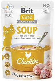 Brit Care Cat Soup with Chicken Karma z kurczakiem dla kota 75g