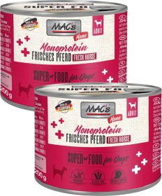 2 x Mac's Dog Adult Mono Sensitive Karma z koniną dla psa 200g