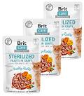 Brit Care Fillets with Rabbit for Sterilised Cats Karma z królikiem w sosie dla kota 24x85g PAKIET