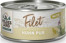 Wildes Land Adult Huhn Pur Karma Filety z kurczaka dla kota 80g