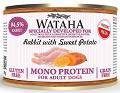 Wataha Mono Adult Rabbit&Sweet Karma z królikiem i słodkimi ziemniakami dla psa 185g