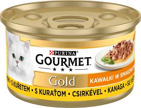 Gourmet Gold Sauce Delight Karma z kurczakiem dla kota 85g