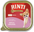 Rinti Gold Mini Karma z Kaczką z drobiem (wachtel&geflugel) dla psa 100g