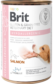 Brit Veterinary Diet Hypoallergenic Salmon Karma z łososiem dla psa 400g