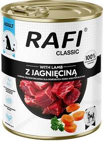 Rafi Classic Karma z jagnięciną dla psa 800g