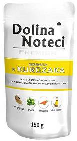 Dolina Noteci Premium Adult Karma z kurczakiem dla psa 150g 