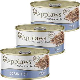 Applaws Natural Cat Food Karma z rybami oceanicznymi dla kota 6x70g PAKIET