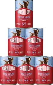 Carnilove Puppy Turkey&Salmon Mokra Karma z indykiem i łososiem dla szczeniaka 6x400g PAKIET
