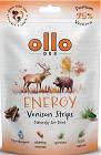 Ollo Air-Dried Dried Energy Venison Strips Przysmaki z dziczyzną dla psa 80g