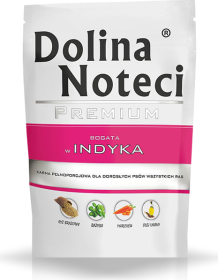 Dolina Noteci Premium Adult Karma z indykiem dla psa saszetka 10x500g