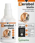 Vetoquinol Kerabol Biotin dla psa i kota Preparat na skórę i sierść 20ml