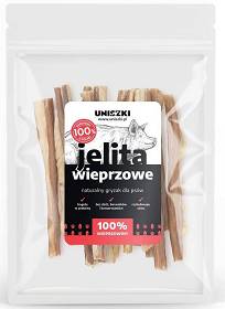 Uniszki Przysmak jelita wieprzowe dla psa 100g