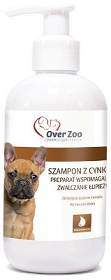Over Zoo Szampon dla psa z cynkiem zwalczający łupież 250ml
