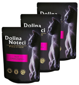 Dolina Noteci Premium Filet z piersi indyka Karma dla kota 10x85g
