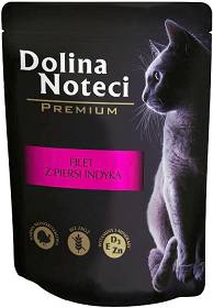 Dolina Noteci Premium Filet z piersi indyka Karma dla kota 10x85g