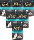 Nekko Supreme Adult Karma z tuńczykiem i makrelą dla kota 12x70g (galaretka) PAKIET