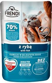 Frendi Karma z rybą w sosie dla kota 100g