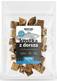 Uniszki Przysmak kosta z dorsza dla psa 100g