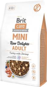 Brit Care MINI Adult Raw Delights Turkey with Shrimp Karma z indykiem i krewetkami dla psa 2kg