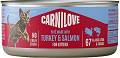 Carnilove Kitten Turkey&Salmon Pate Karma z  indykiem i łososiem dla kociąt 100g