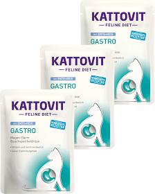 Kattovit Feline Diet Gastro Karma z kaczką i ryżem (Ente+Reis) dla kota 12x85g PAKIET