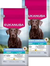 Eukanuba Special Care Adult Large&Giant Weight Control Karma dla psa 2x15kg TANI ZESTAW