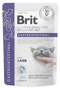 Brit Veterinary Diet Gastrointestinal Lamb Karma z jagnięciną dla kota 85g 