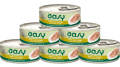 Oasy Natural Adult Tuna with Mango Karma z tuńczykiem i mango dla kota 24x70g PAKIET