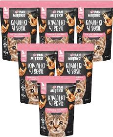 Pan Mięsko Kitten Karma z kurczakiem i królikiem 12x85g PAKIET
