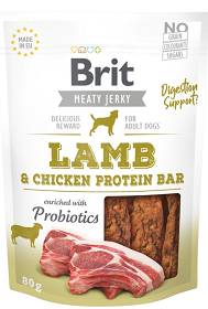 Brit Przysmak Meaty Jerky Lamb Protein Bar dla psa op. 80g