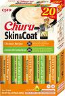 Inaba Cat Churu Skin&Coat Chicken Variety Przysmak dla kota 20x14g