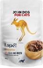 John Dog for Cats Lapé Kangaroo in Broth Karma z kangurem dla kota 100g