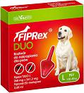 Fiprex DUO Spot On dla Psa 20-40kg Krople na kleszcze rozm. L 1szt.