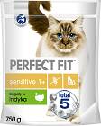 Perfect Fit Cat Sensitive 1+ Karma z indykiem dla kota 750g