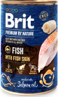 Brit Premium by Nature Fish with Fish Skin Karma z rybą dla psa 400g